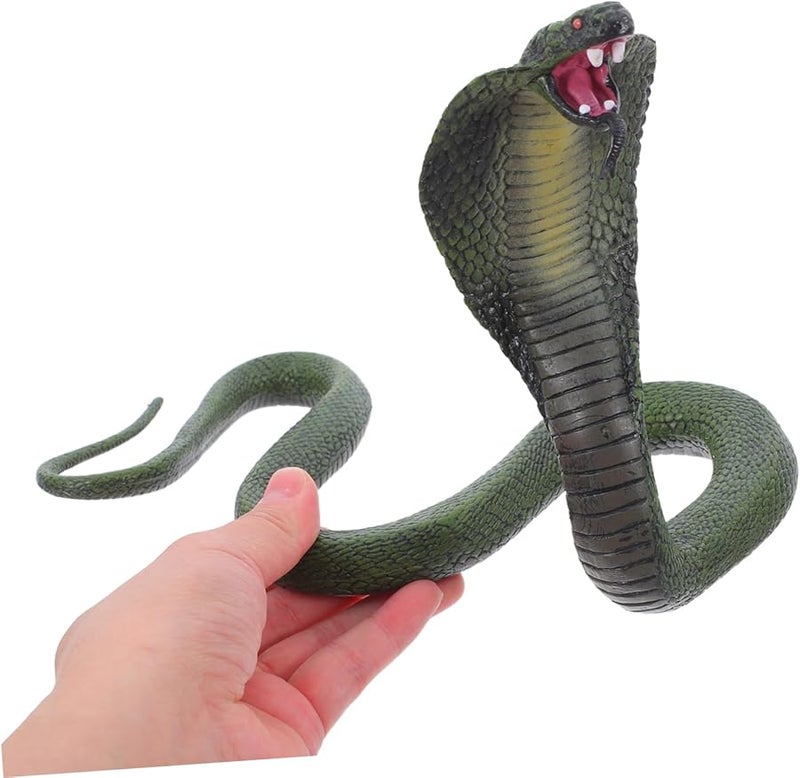 Realistic Snake Model Sculpture Desktop Decor for Home Office - Image 4